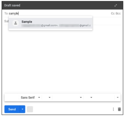 How do I find my groups in Gmail?