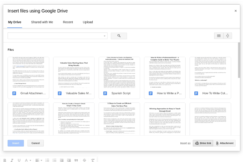 Save email attachments in the right Google Drive folders