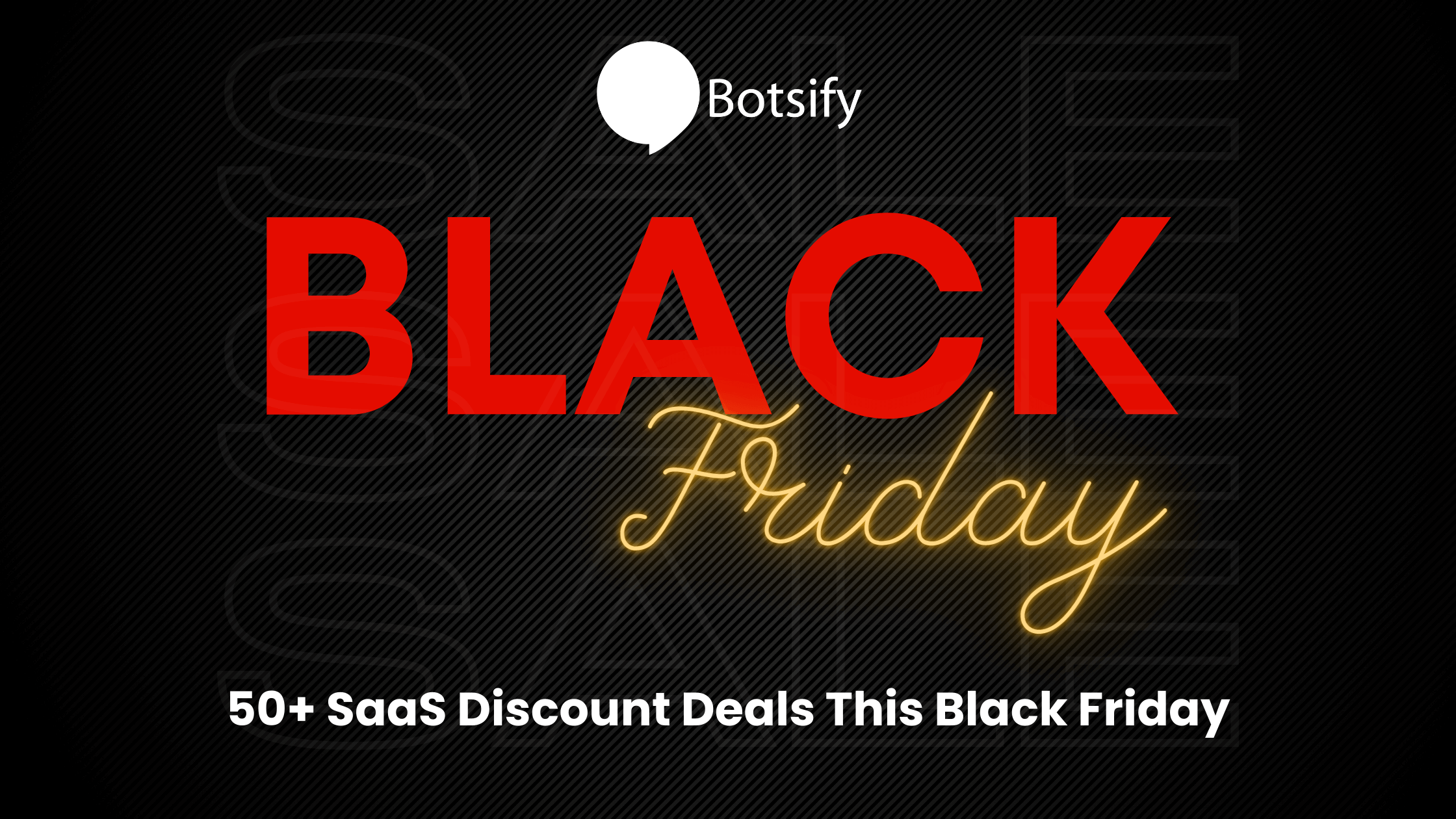 Botsify Black Friday deal