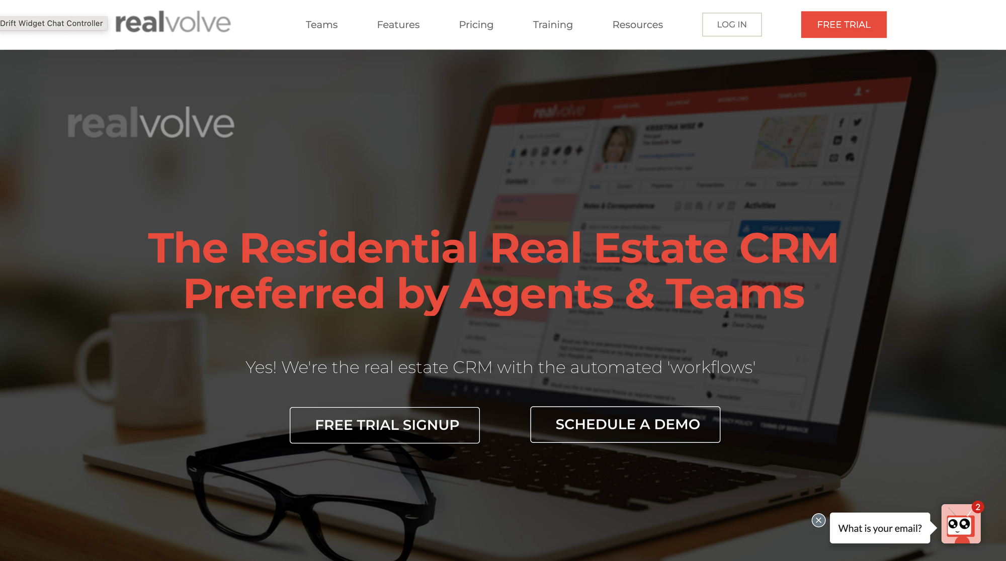 Realvolve: A real estate CRM