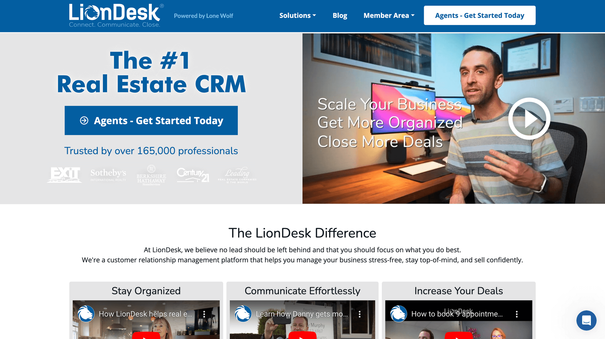LionDesk, Real Estate CRM
