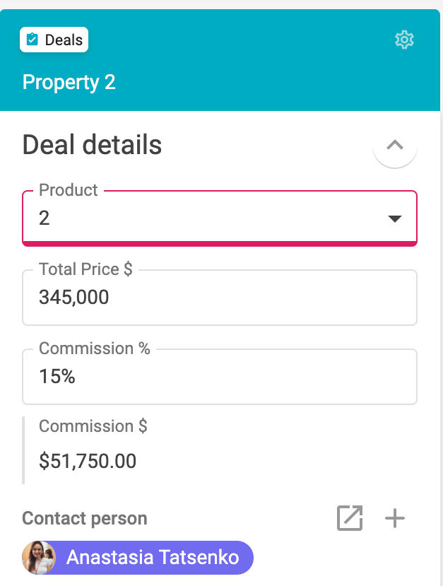Deal management in NetHunt CRM