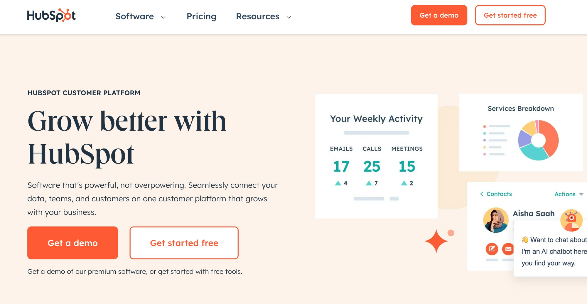 HubSpot, a CRM for small business
