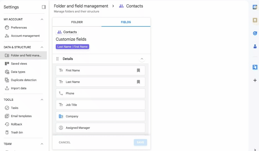 How to add a statistical field in NetHunt CRM