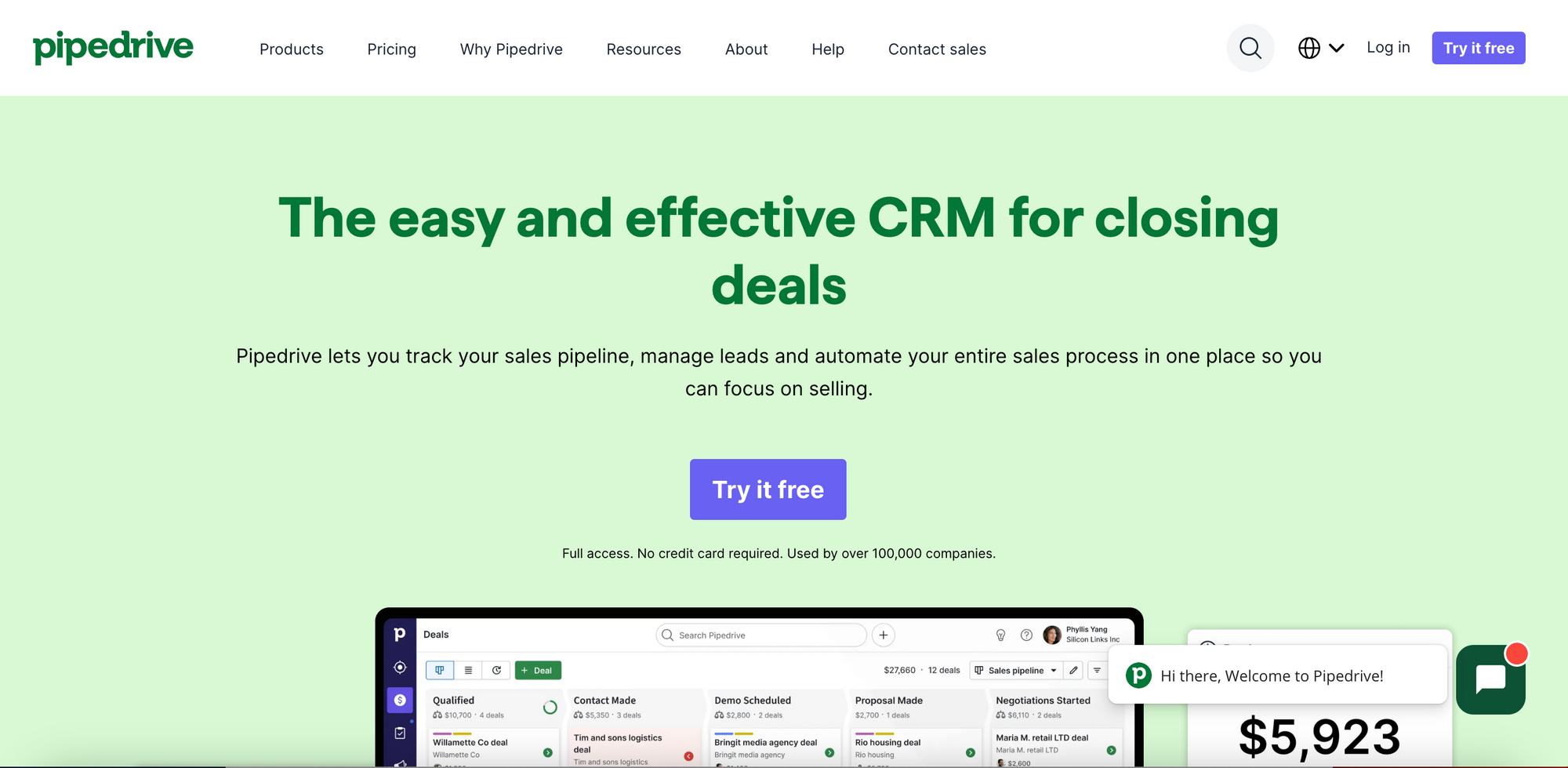 Pipedrive CRM