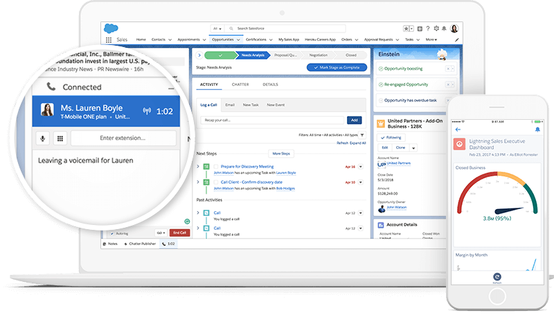 Salesforce CRM an enterprise-level alternative to Airtable CRM