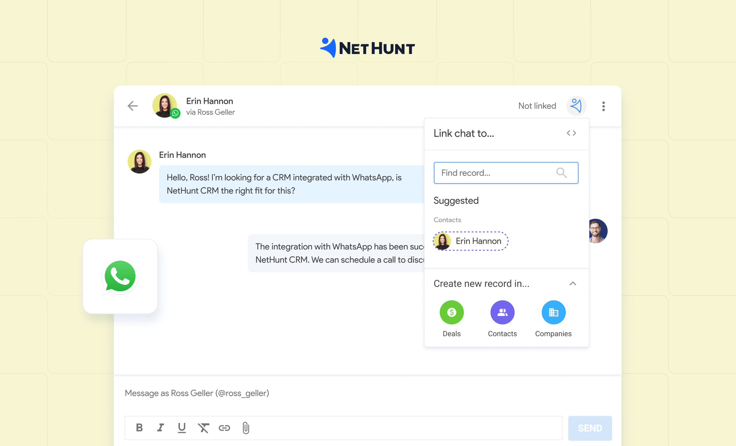 CRM for WhatsApp: Grow Your Business with NetHunt