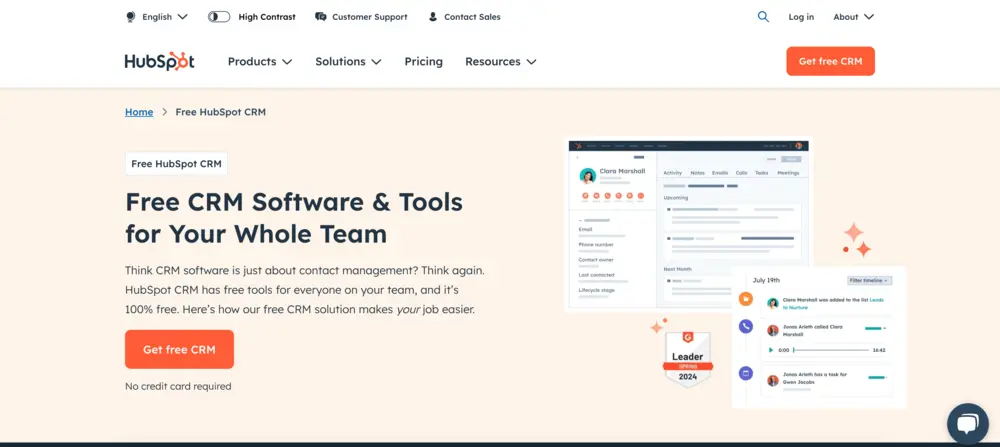 HubSpot CRM