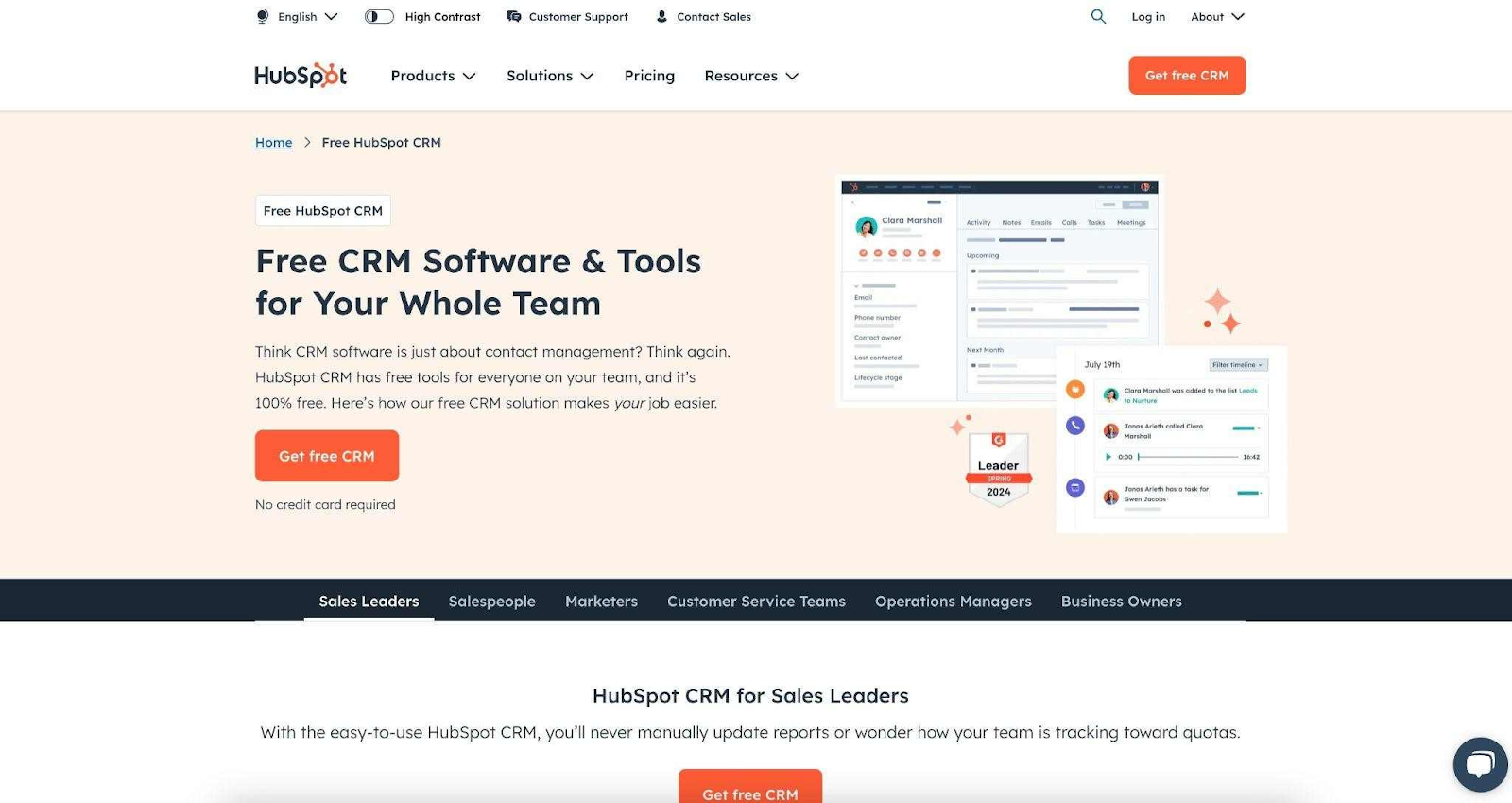 HubSpot CRM