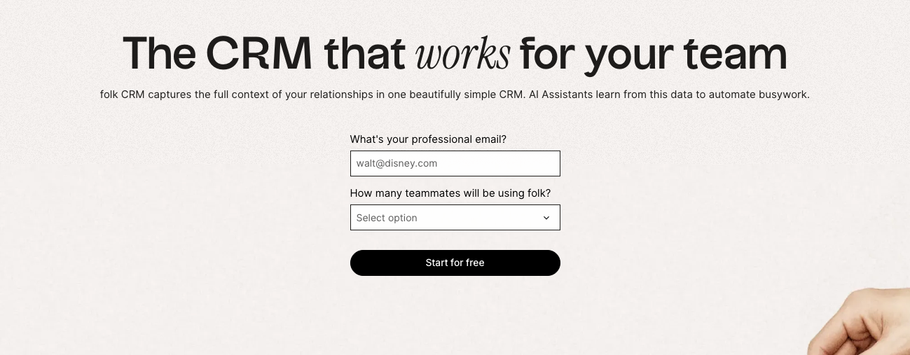 Folk CRM
