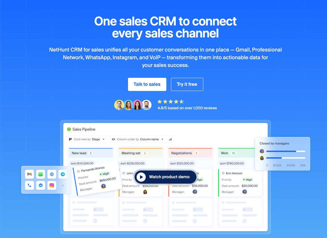 NetHunt CRM