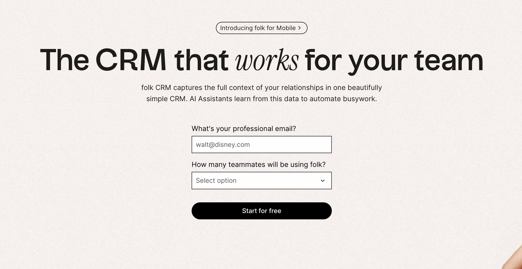folk CRM