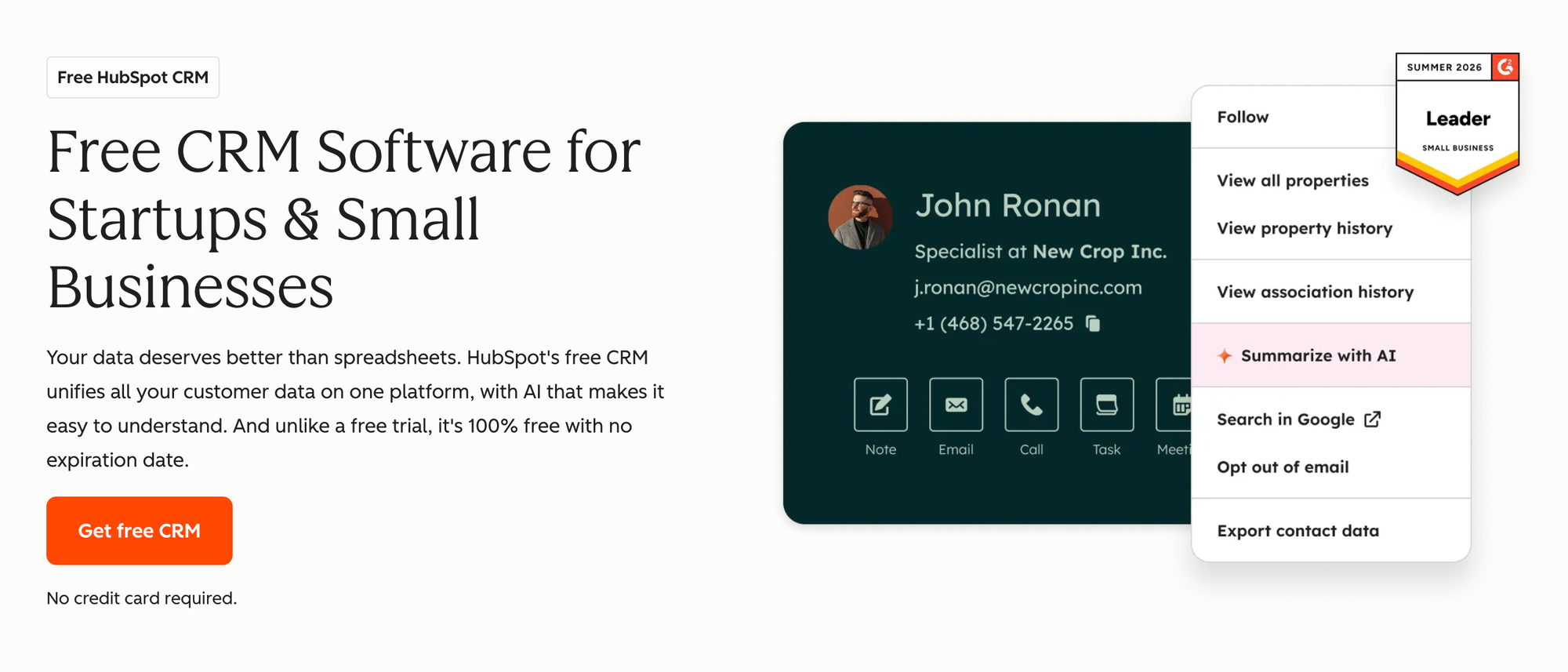 HubSpot CRM