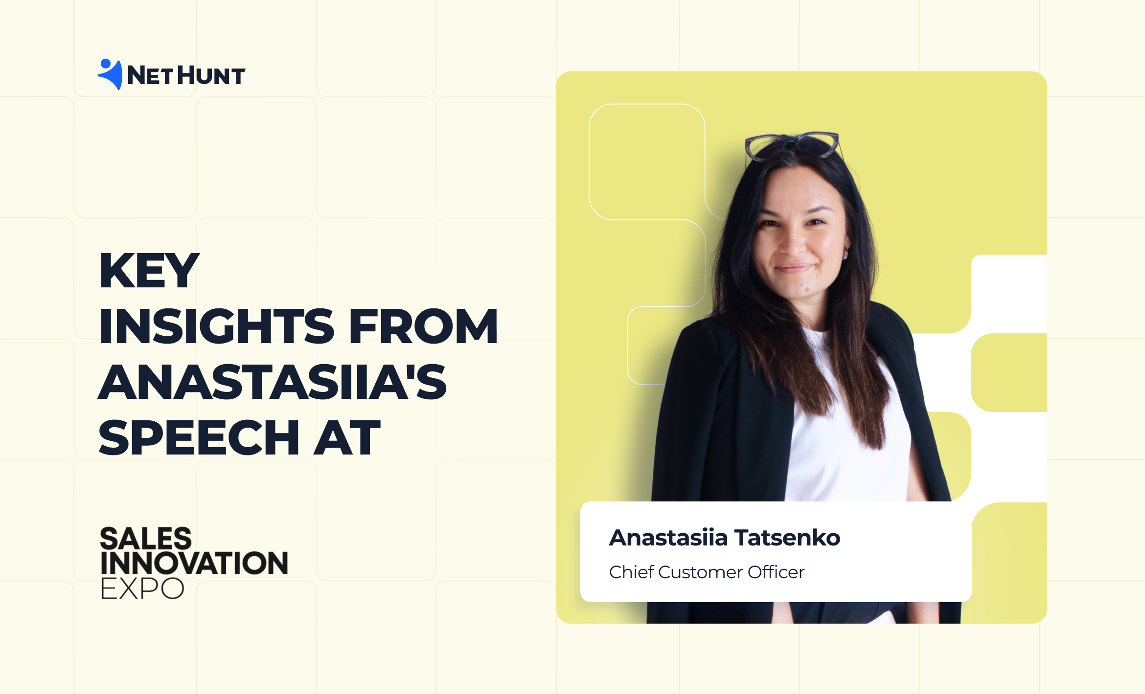 How to boost customer retention: Key insights from Anastasiia's speech at Sales Innovation Expo 2023
