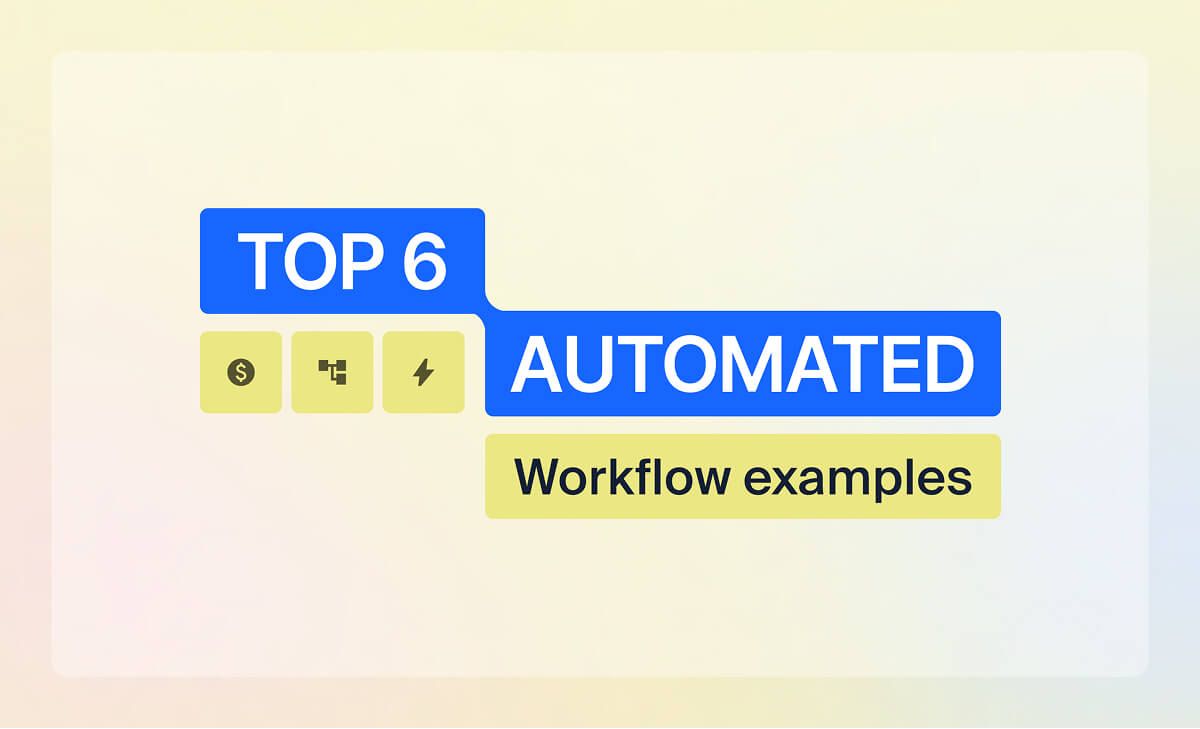icon 6 essential automated workflow examples to boost sales