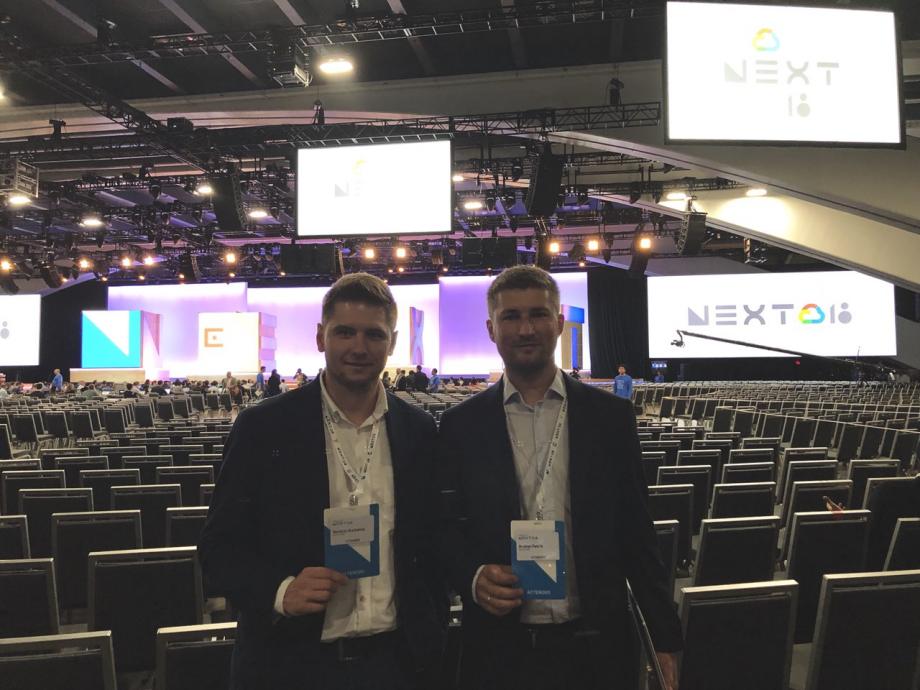 NetHunt CRM CEO and Head of Sales at Google Cloud Next 2018