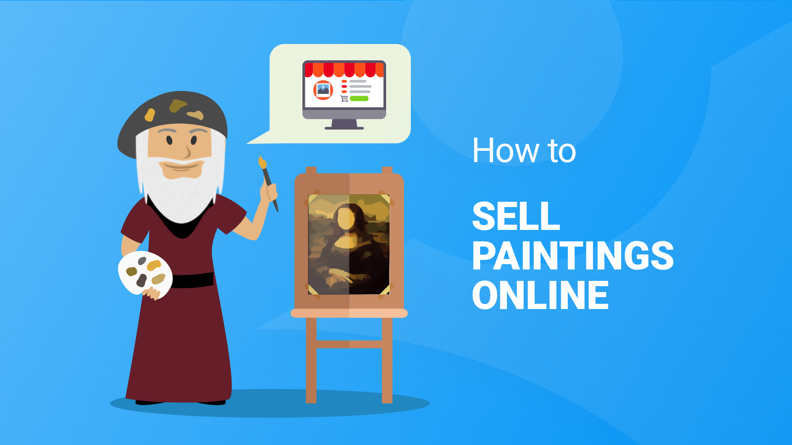 How to sell paintings online | NetHunt CRM