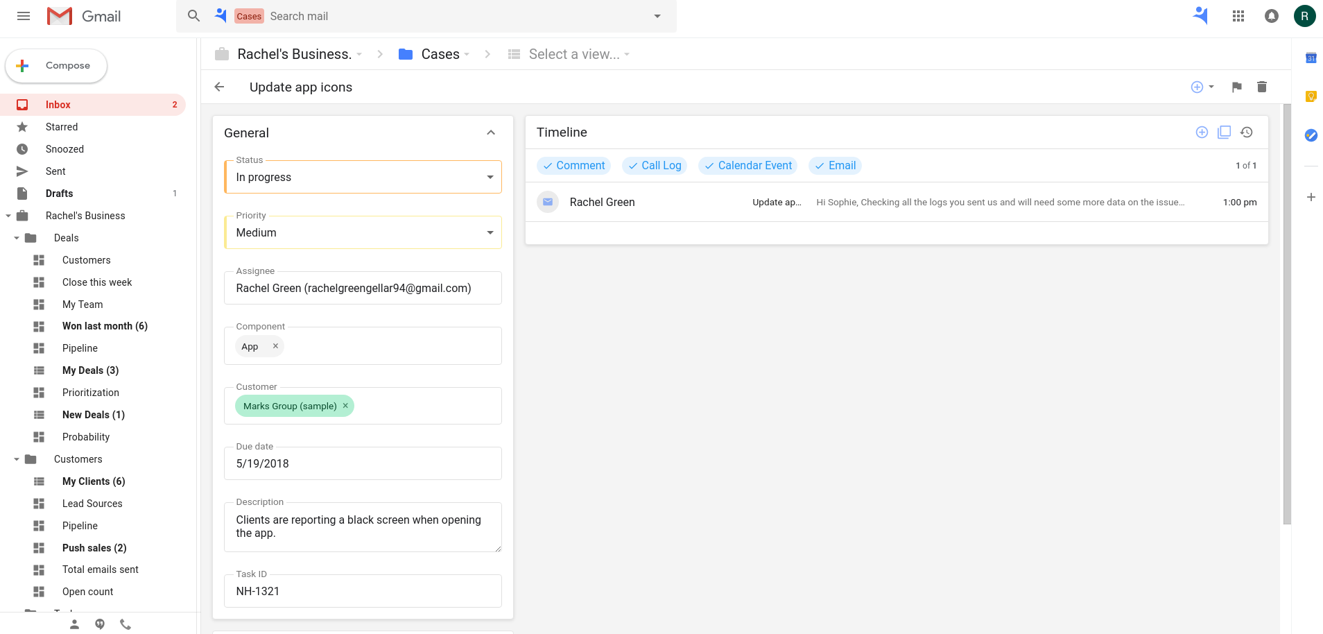 NetHunt CRM Auto Increment ID