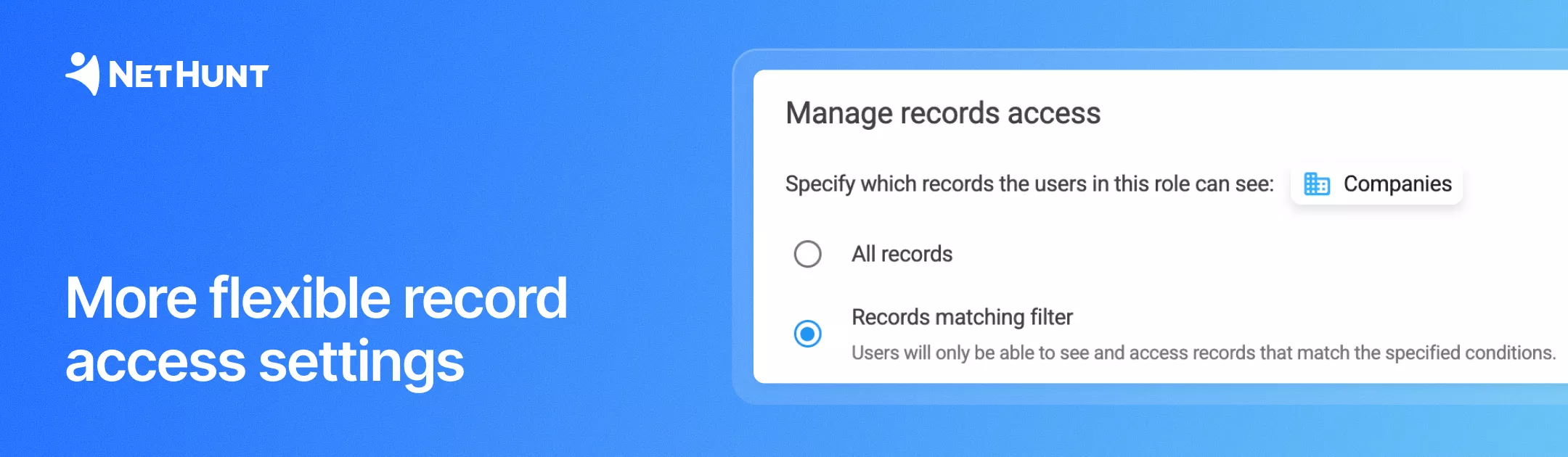 NetHunt CRM - Updated filters: faster, clearer, more flexible