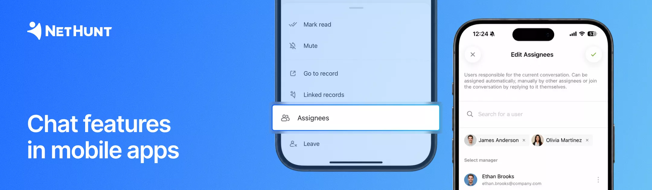 NetHunt CRM - Chat updates for the NetHunt CRM mobile&nbsp;apps