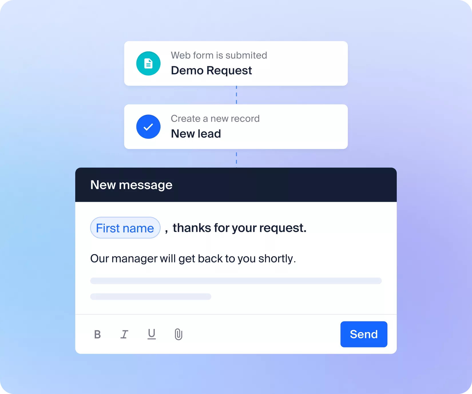 Add automation to your email campaigns