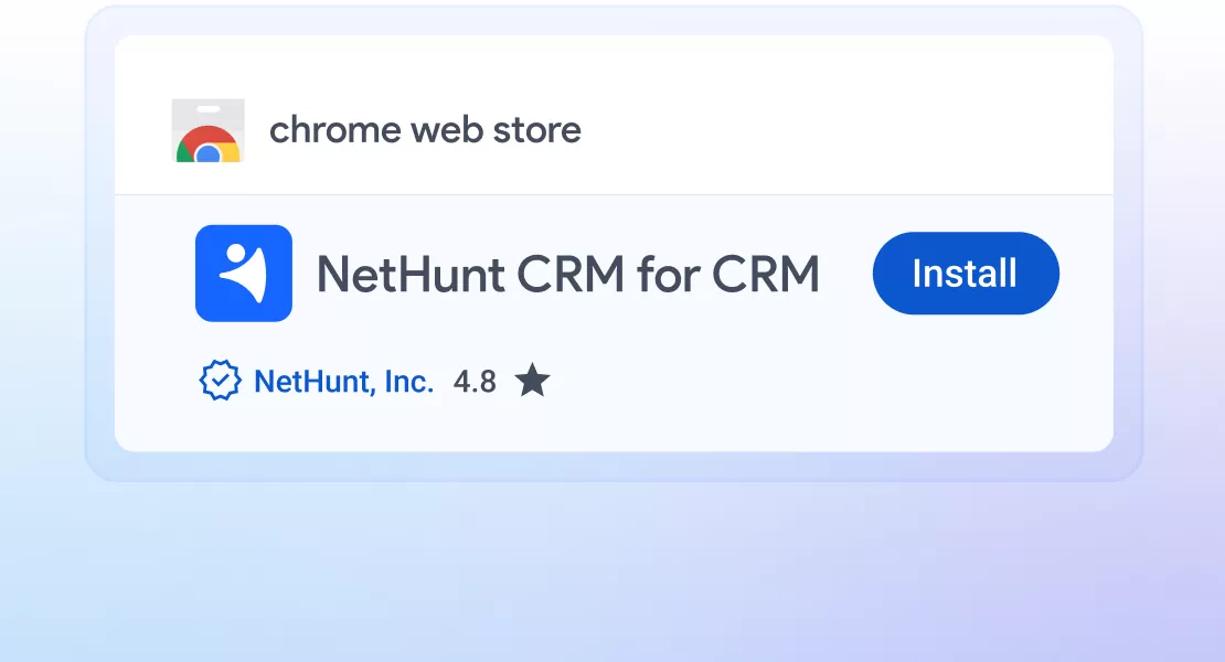 screen NetHunt CRM