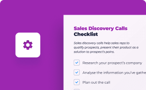 Sales Discovery Calls Checklist