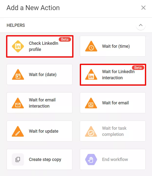 An automatically enriched lead profile