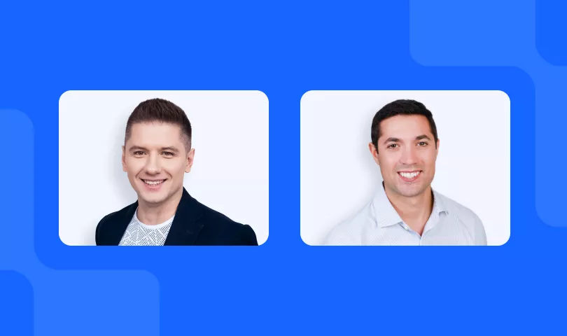 Dmytro Katiukha and Josh Roth