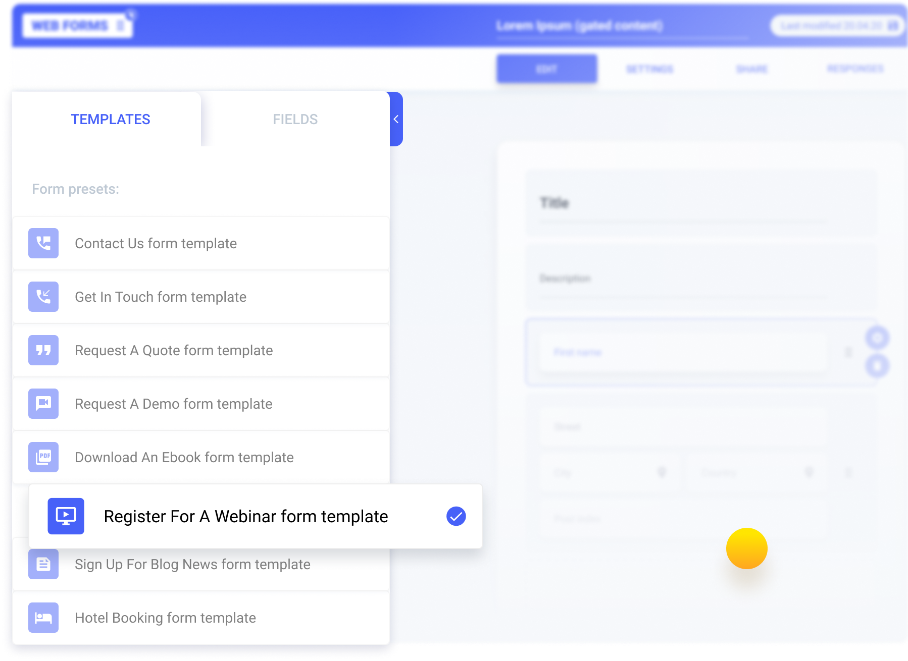 Free Beautiful Web Forms | NetHunt